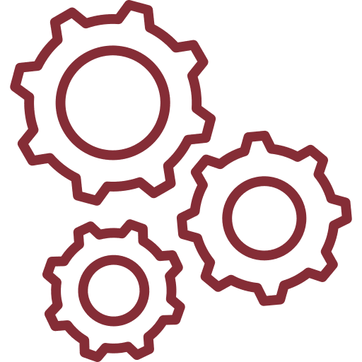 interlocking gears icon